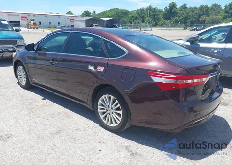 2014 Toyota Avalon Hybrid Xle Premium z USA, uszkodzony, nr VIN 4T1BD1EB5EU020396